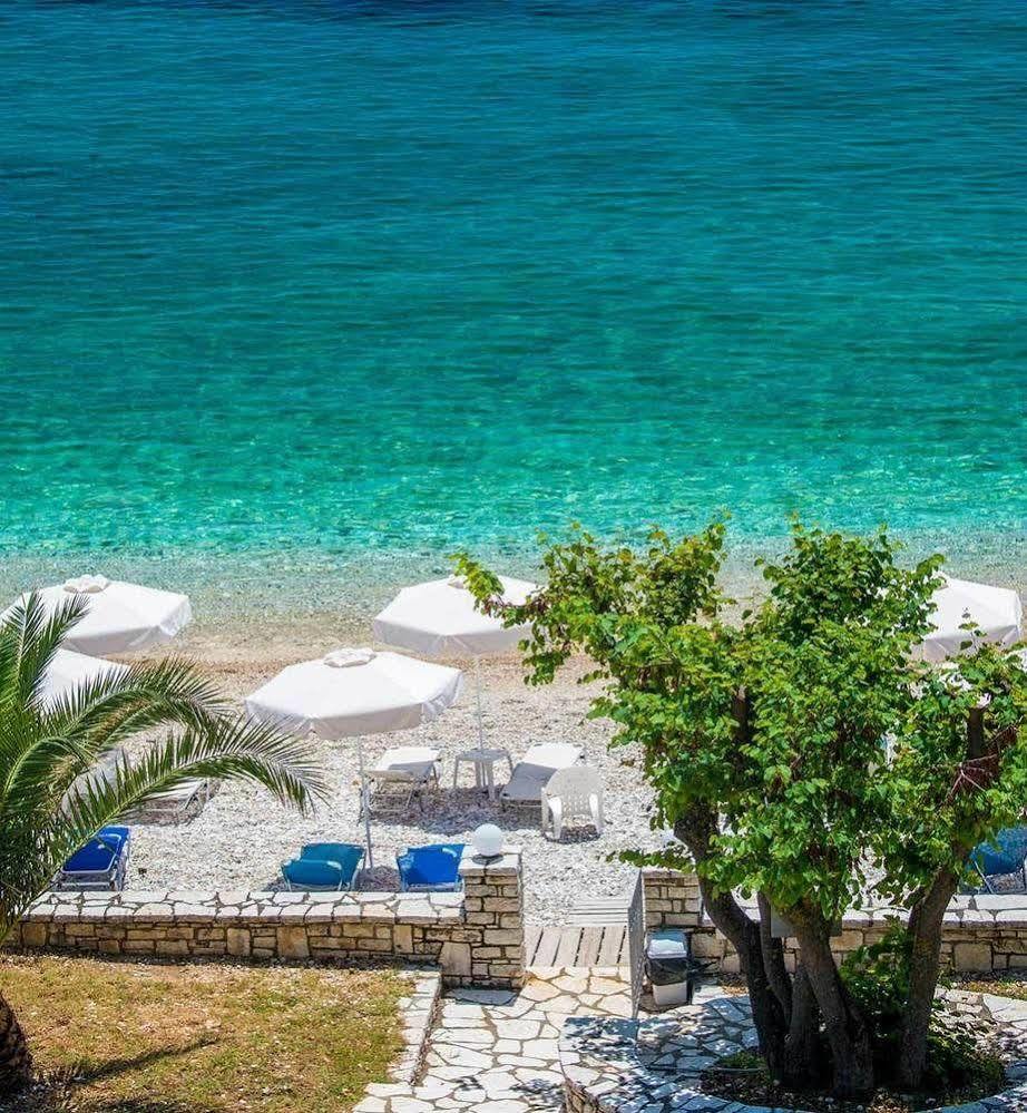 Krouzeri Beach Apartments Katávolos エクステリア 写真