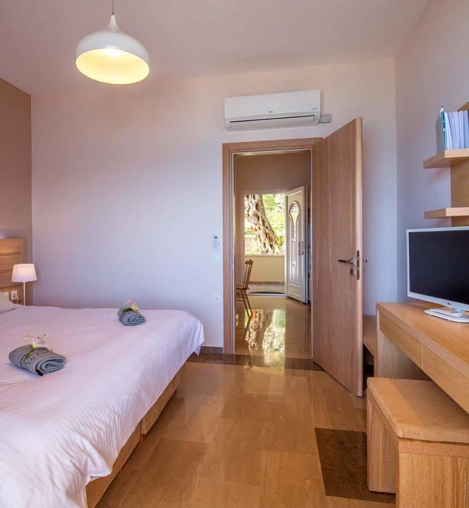 Krouzeri Beach Apartments Katávolos エクステリア 写真