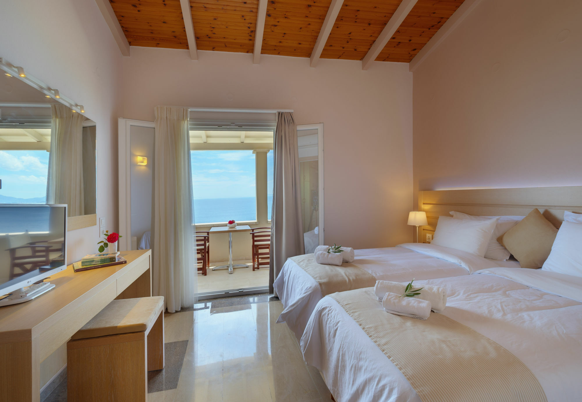 Krouzeri Beach Apartments Katávolos エクステリア 写真